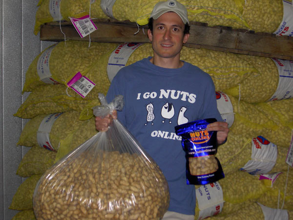 Hey, what does 25 pounds of peanuts look like, anyway? - The Nutty Scoop  from Nuts.com