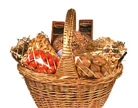 Golden Gift Basket
