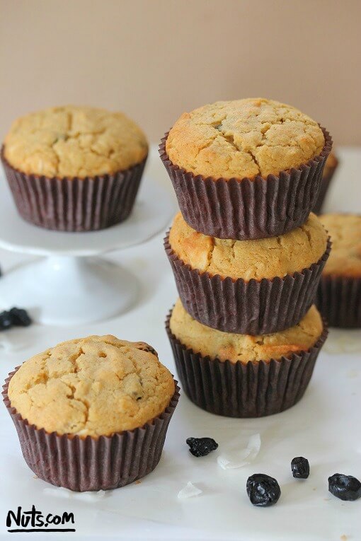 Healthy Gluten Free Blueberry Muffins