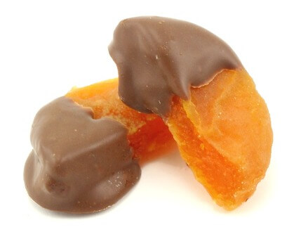 Milk Chocolate Dipped Apricots