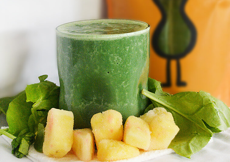 pineapple & greens smoothie