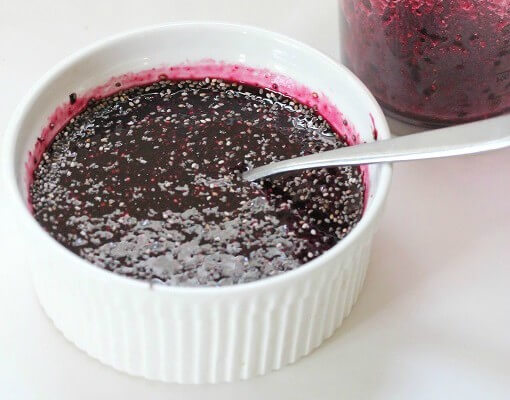 blueberry-jam-chia-seeds-weight-loss