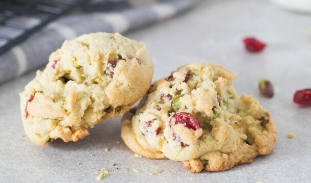 Cranberry Pistachio Cookies {gluten-free}