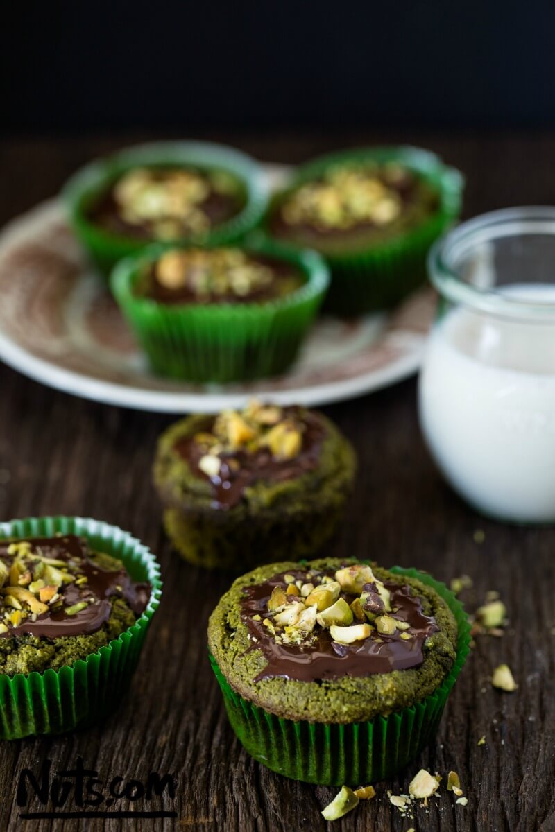 Matcha Green Tea Muffins Recipe {GlutenFree} The Nutty Scoop from