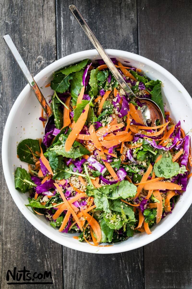 kale-quinoa-salad-ingredients-mixed