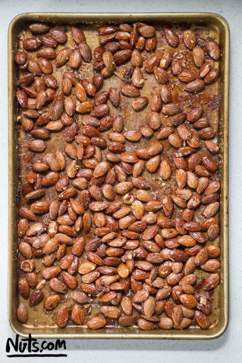 roasted-almonds-tray