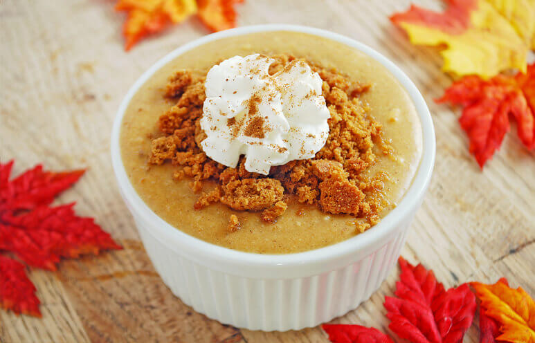 This pumpkin mousse probably shouldn't be handed out to trick-or-treaters.