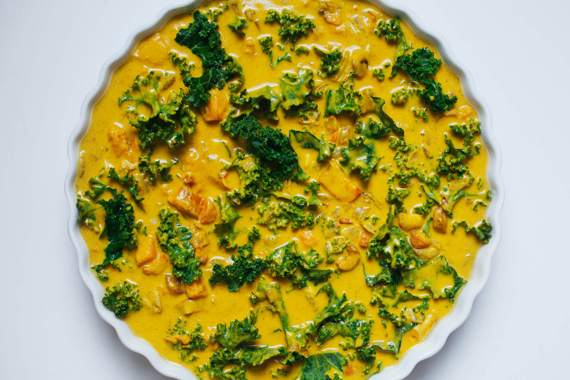 Root Vegetable Chickpea Flour "Quiche" {Vegan} The Nutty Scoop from