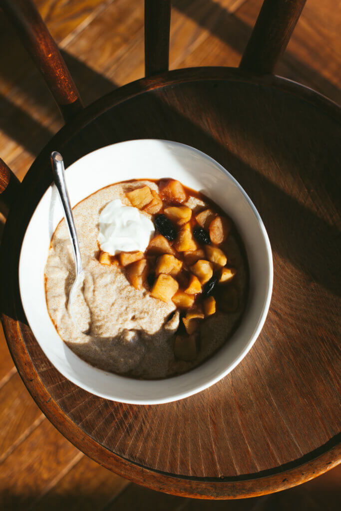 Spiced Amaranth Porridge