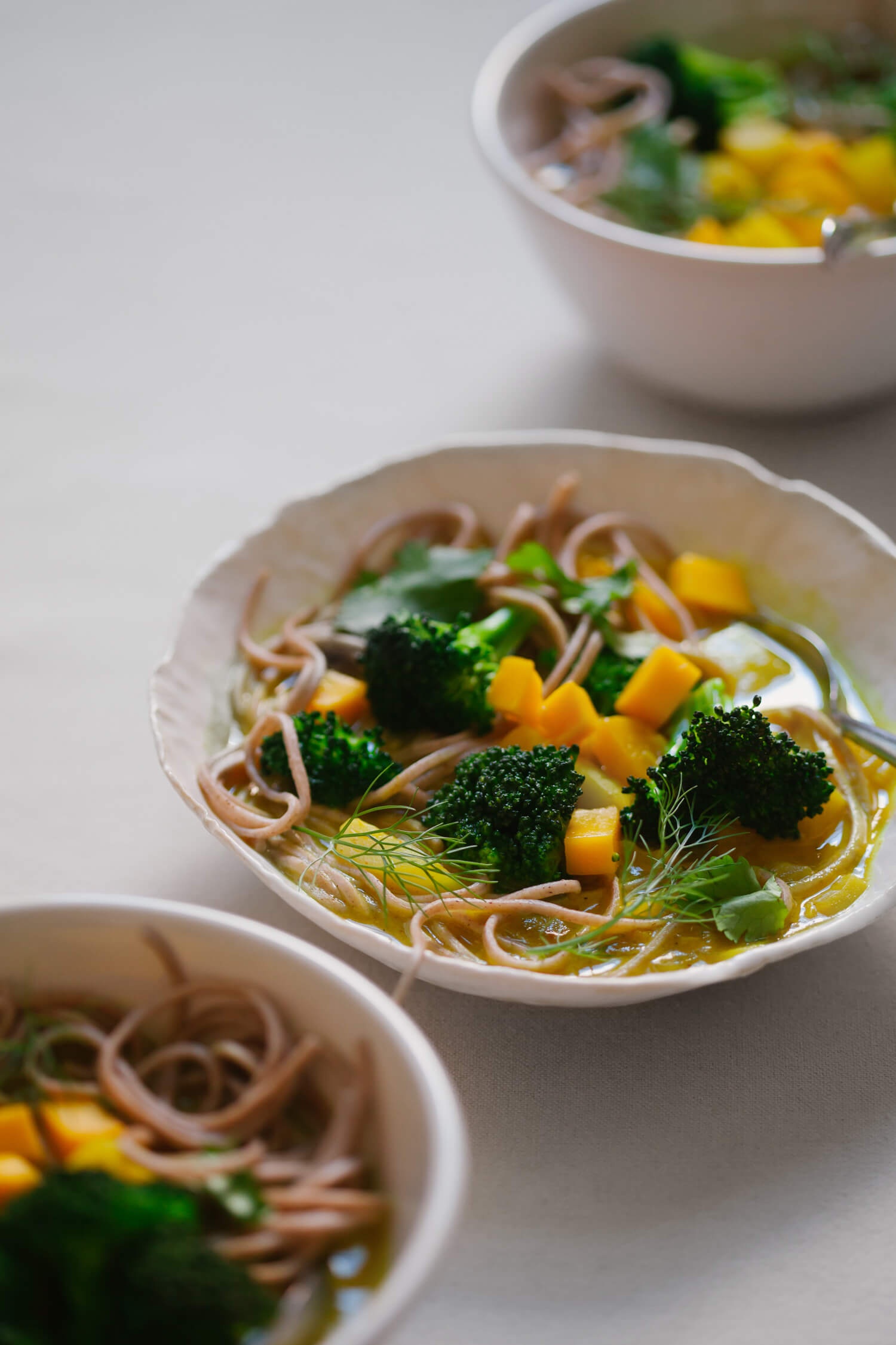 Soba Noodle Mango Curry
